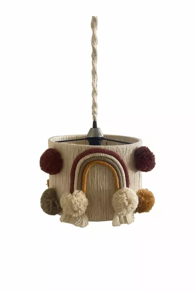 Makramee Kinderzimmer Schicker Kronleuchter