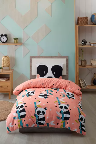 Комплект детско спално бельо Junior еднолично Panida розово