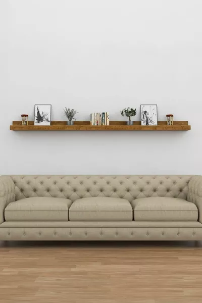 Natuurlijke Houten Licht Notenhouten cm Fotolijst Plank Wandplank Boekenplank Bloemenrek Zwevende Plank