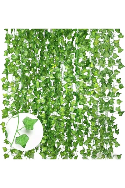 Изкуствена лоза Хедера с триъгълен модел 2 метра см