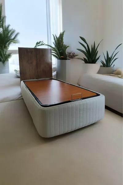 Sonne Bed Base Edge Cover LINEN