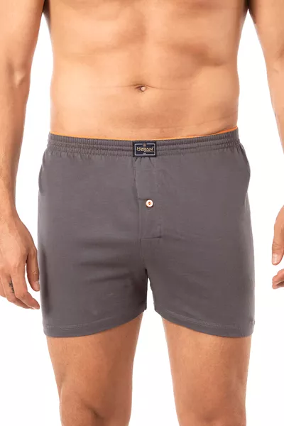 Özkan  Комплект от 5 мъжки боксерки, % памук, тъкан с четка, класическа удобна кройка, ластичен колан от супрем памук