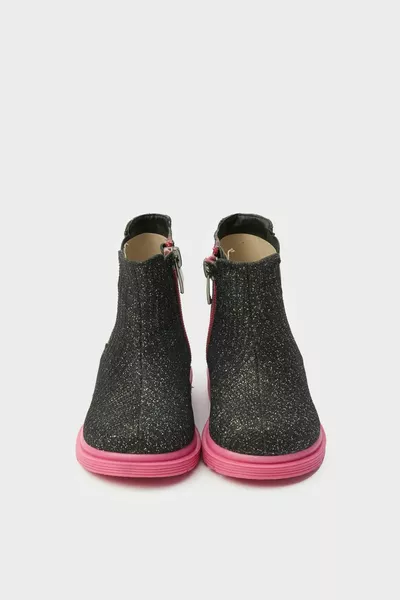 حذاء بيبي بنت أسود 