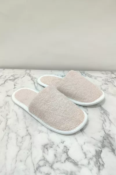 Хлопчатобумажные тапочки для ванны и дома Махровые тапочки Hotel,Spa,Домашние тапочки