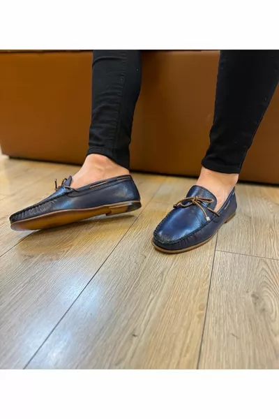 Повседневная мужская обувь из натуральной кожи