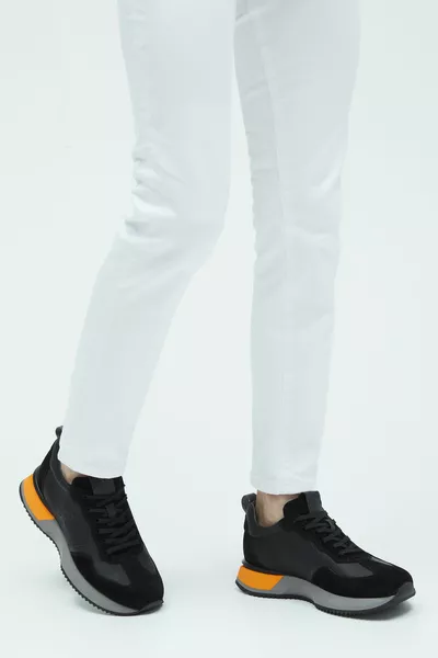 أحذية رياضية وأحذية رياضية من الجلد الطبيعي للرجال   Erk Ayk 