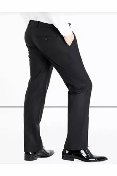 الرجال الكلاسيكية قطع النسيج السراويل يرجى السؤال حجم