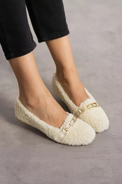 أنجلينا تيدي عارضة الباليه الشقق مع أفخم سلسلة مشبك