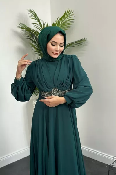 Hadise Abendkleid Zümrüt