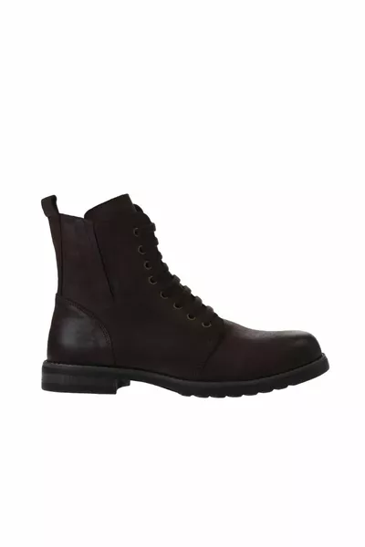 Braun Römisches Leder Herren Stiefel 