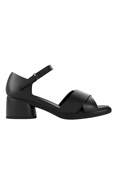 Скульптурные босоножки LX Черный