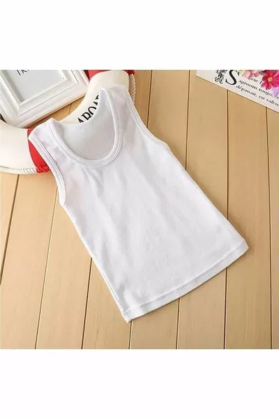 Boys' 2-Piece Cotton Jersey Set 6 Tank Tops 6 Boxers