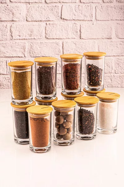 Ensemble de pots à épices sous vide Lella