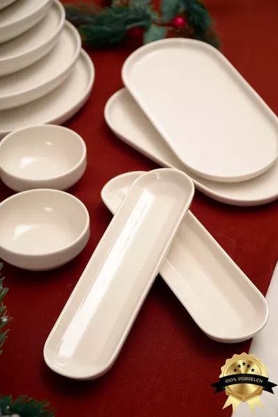 Rüya  Parça 6 Kişilik Porselen Kahvaltı Takımı