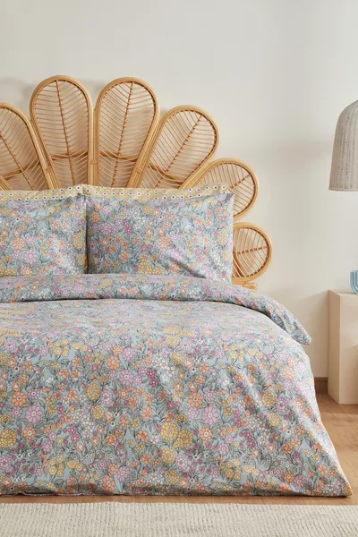 Emma Tweepersoons Dekbedovertrek Blauw