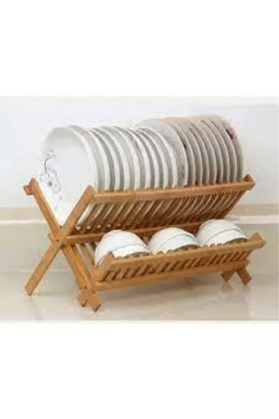 Bambus-Geschirrkorb Bambus-Tellerständer Geschirrkorb Cm Bambus-Geschirrkorb Bambus-Tellerständer