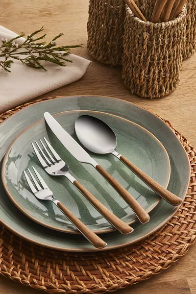 Set di posate Melia Platin da 6 persone