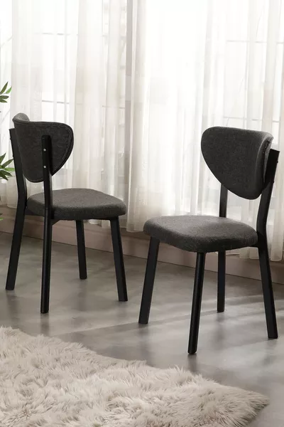 Linen Apple Kitchen Chair Dining Room Garden Balcony Hotel Restaurant Cafe Chair