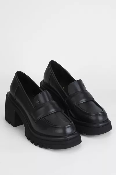 Women's Genuine Leather Loafers Bn Ayk /