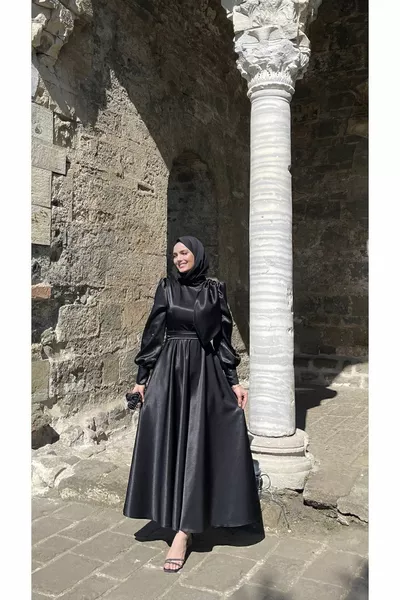 Robe de soirée Bera Noir