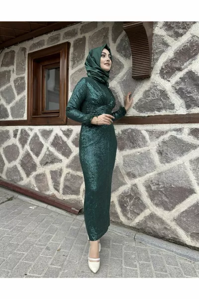 Gilding evening dresses