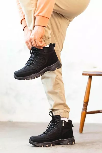  ميلان أحذية شتوية كلاسيكية للرجال مضمونة باردة ومقاومة للماء