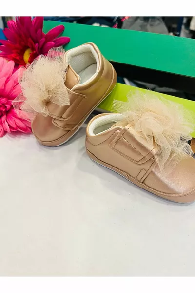 Baby Mädchen Special Tag-Party-Outdoor- Tüll Velcro Orthopädische Schuhe