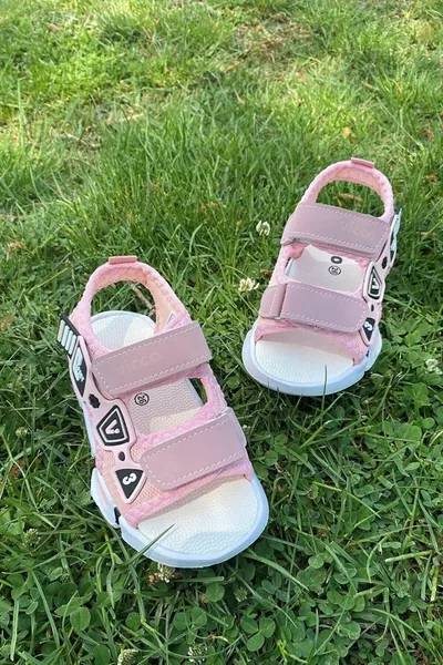 Полностью ортопедические детские сандалии с нескользящей подошвой и поддержкой пятки