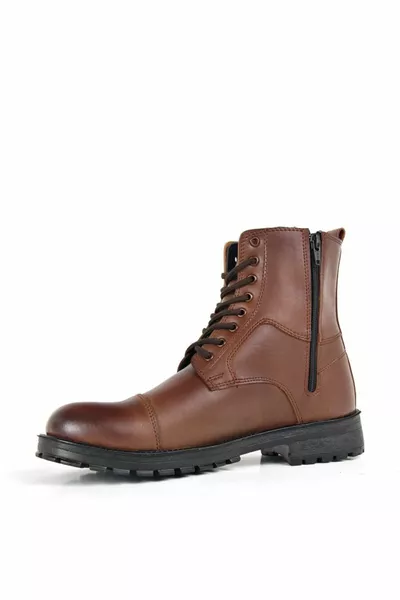 Wasserdichte Herren Reißverschluss Winter Postal Sergeant Stiefel