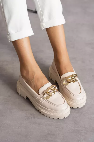 DAMEN FREIZEITSCHUHE MIT APHRODITE LOAFERSCHNALLE