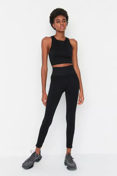 Vella - черные колготки с завышенной талией