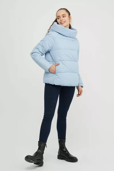 Женское синее пальто Onljune 