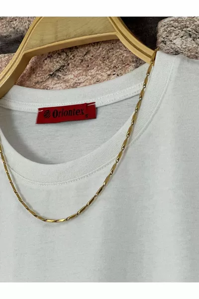 Herren Weiß gemustertes, vertikal bedrucktes Oversize-T-Shirt-Shorts-Set