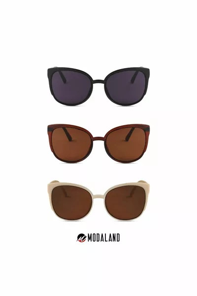 3 Pcs Opportunity Set Unisex Women's Sunglasses