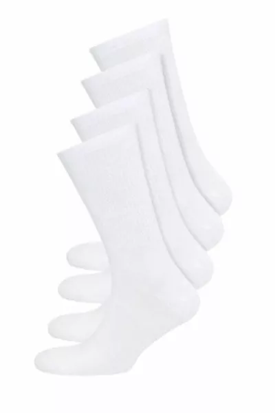 Herren 4'Double Tennis Roving Sport Socken Weiß