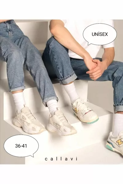 College Socket Cotton Socks Boxed 6 Pairs