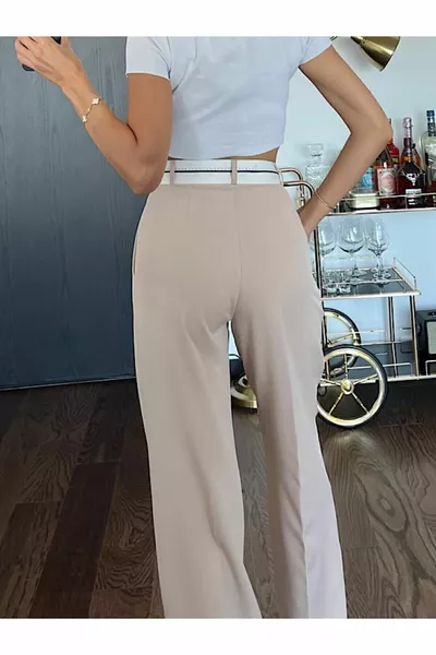 ◆ Hose mit Gürteldetail