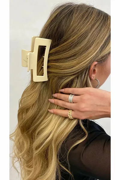 Femmes 6 pcs coloré grand xl serrure boucle ensemble pince colorée épingle à cheveux 8,5 cm