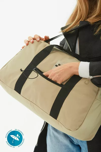 Mink  Передний карман Детальный регулируемый ремень Водонепроницаемая дорожная сумка для фитнеса и спорта B: E: