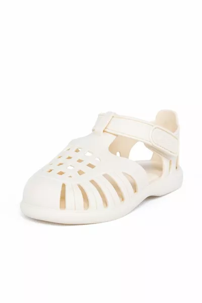  توبي سادة أطفال صنادل عاجية