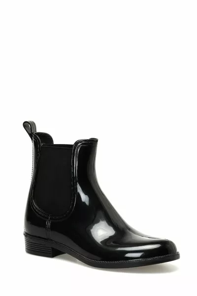 .Z 3PR أحذية المطر النسائية السوداء