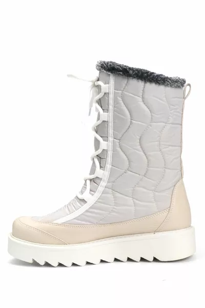 Beige Women's Snow Boots 