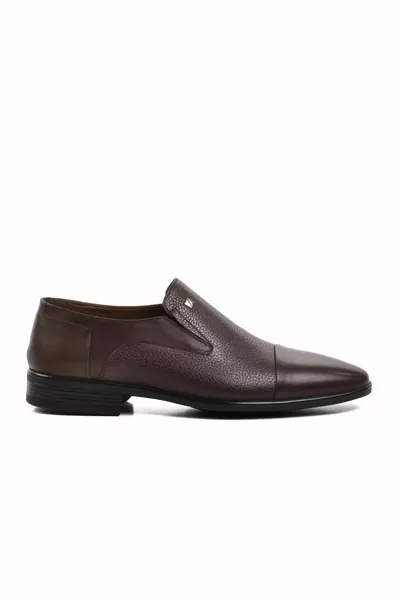  Marron Cuir véritable Hommes Chaussures classiques