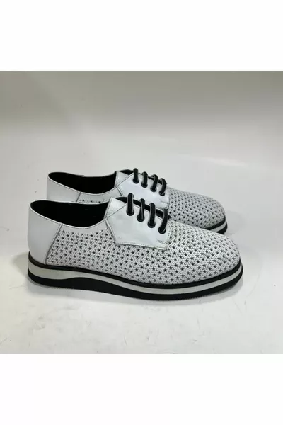 Casual Casual Chaussures en cuir véritable - échantillon