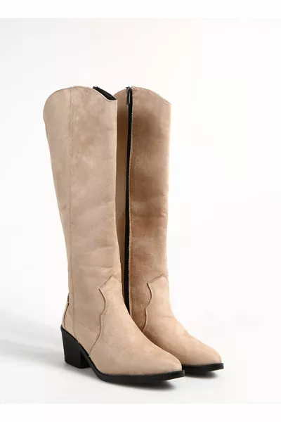 Stivali Donna Beige SIERY