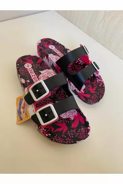 Dames Antislip Zwembad, Zeebad, Natte Vloer En Dagelijkse Pantoffels Verstelbaar Met Gesp