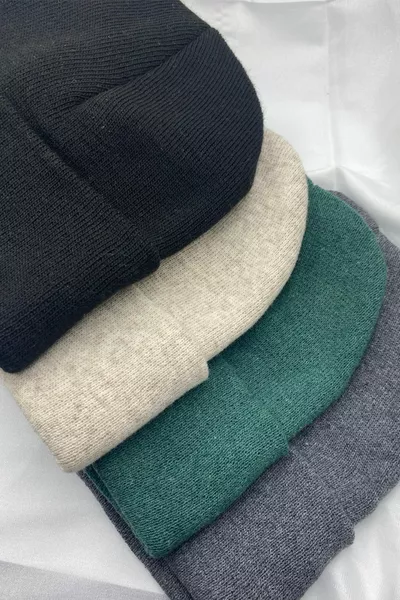 للجنسين مطوية الإنتاج المحلي الأساسي 4 قطع قبعة صغيرة ملونة