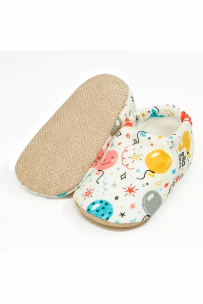 Non-Slip Sole Balloons Baby Booties, House Boots Slippers Nursery Shoes Panduf