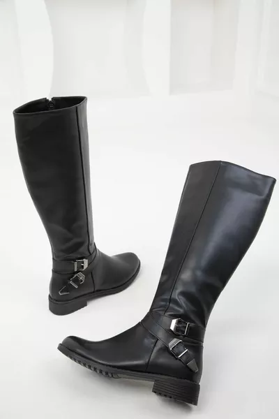 Black-Black Women's Boots 