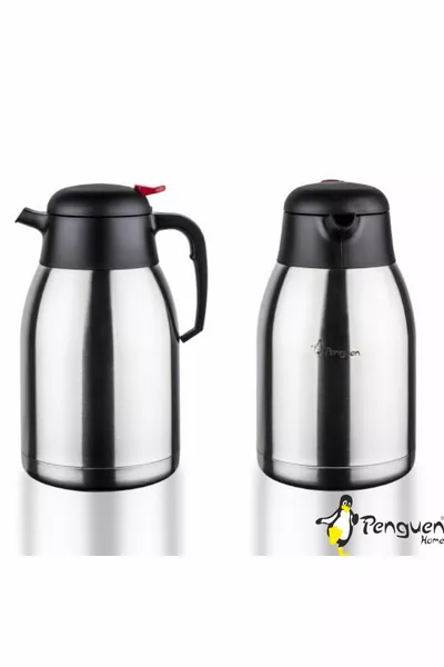 A Double Decker 2 Lt Chubby Steel Thermos Inox